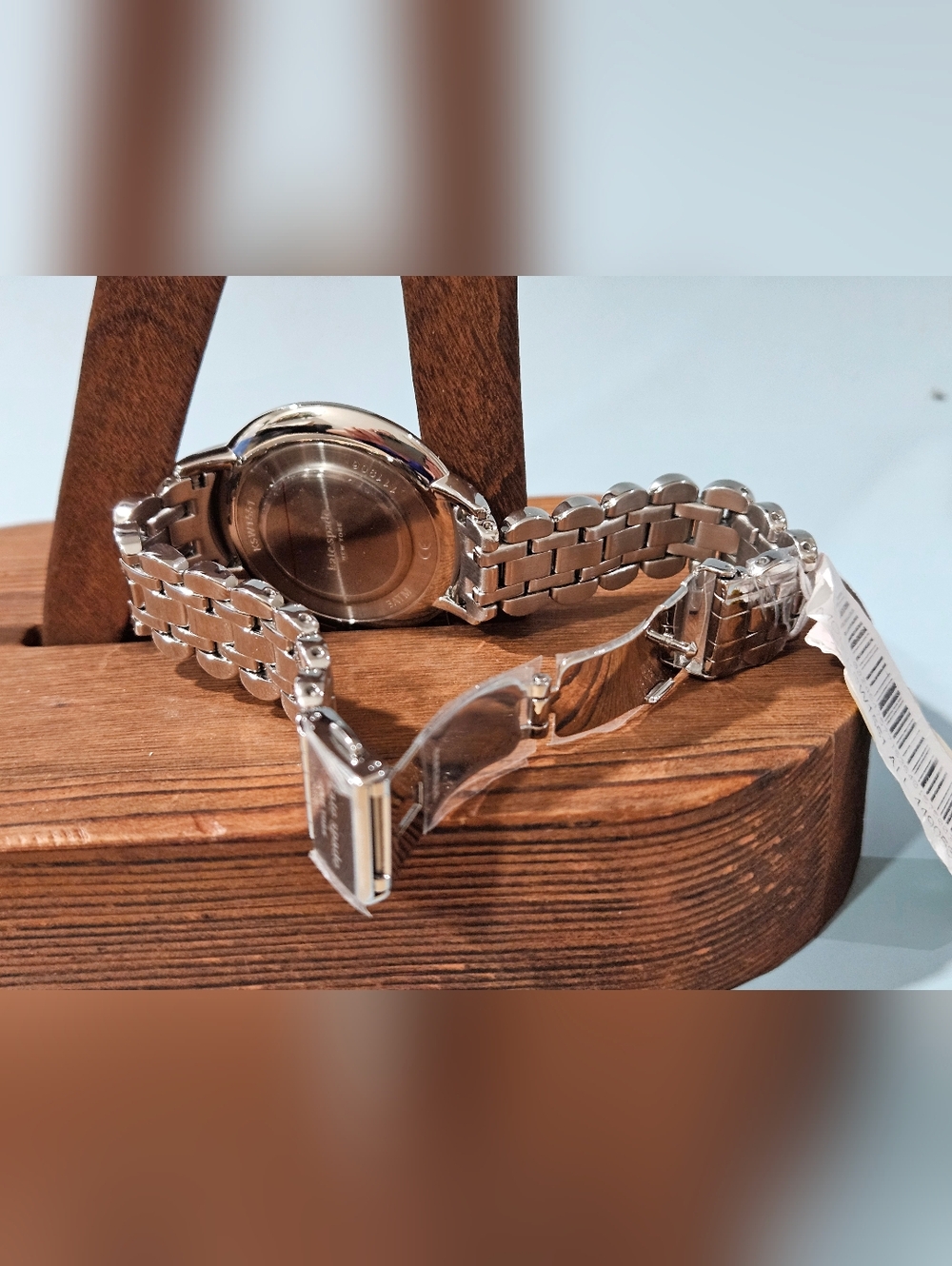 Kate Spade KSW1551 Morningside Silver Tone 38mm Watch. New. Needs Battery - Picture 6 of 6